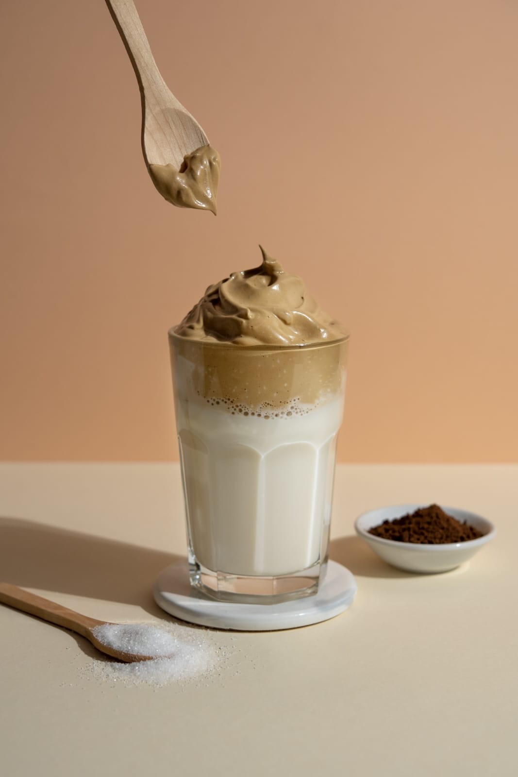 Ice white chocolate mocha